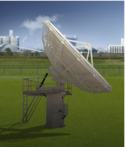 The Model VA-73-KA 7.3m Ka-Band satellite dish from ViaSat Inc.